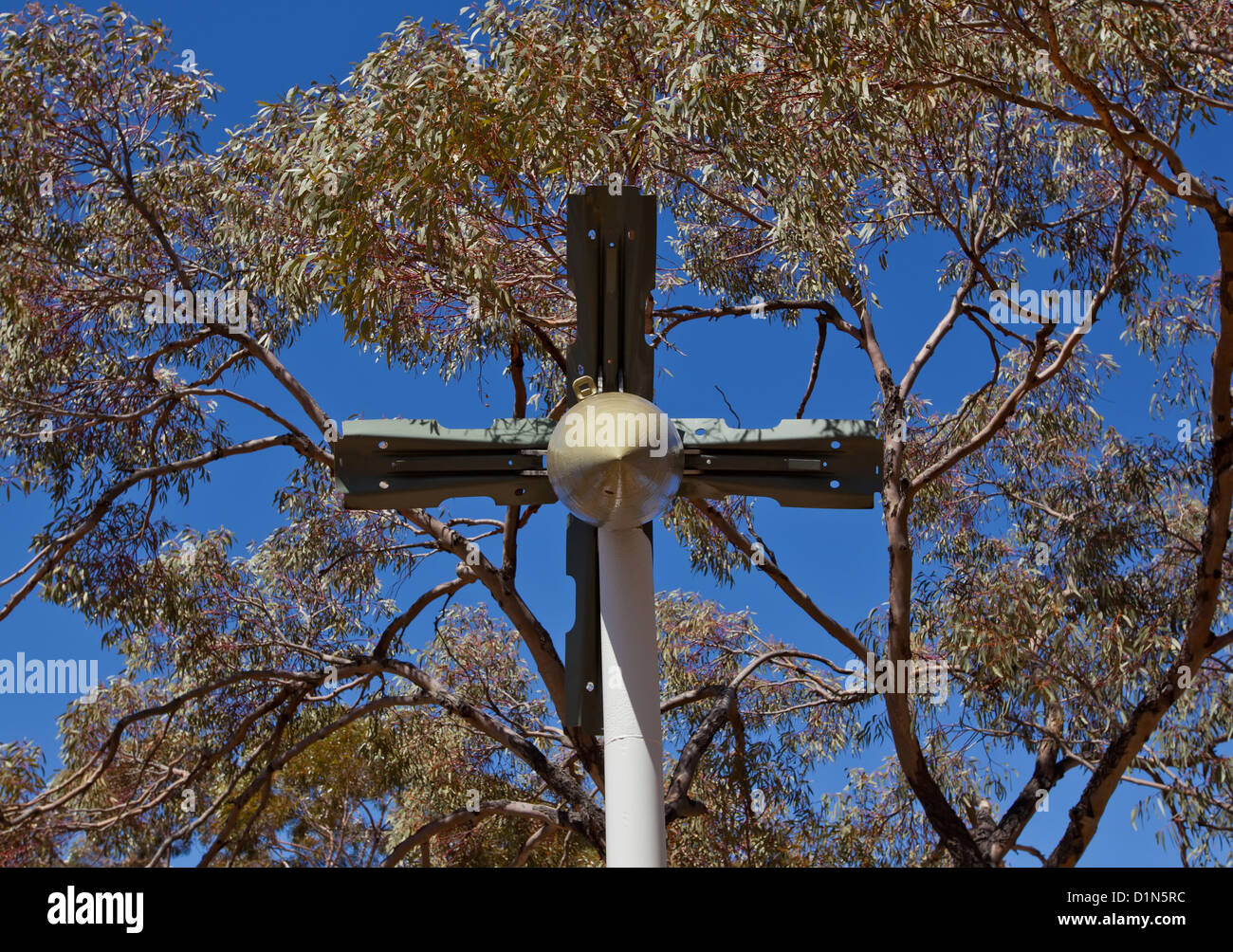 A WOOMERA Rocket Park Foto Stock
