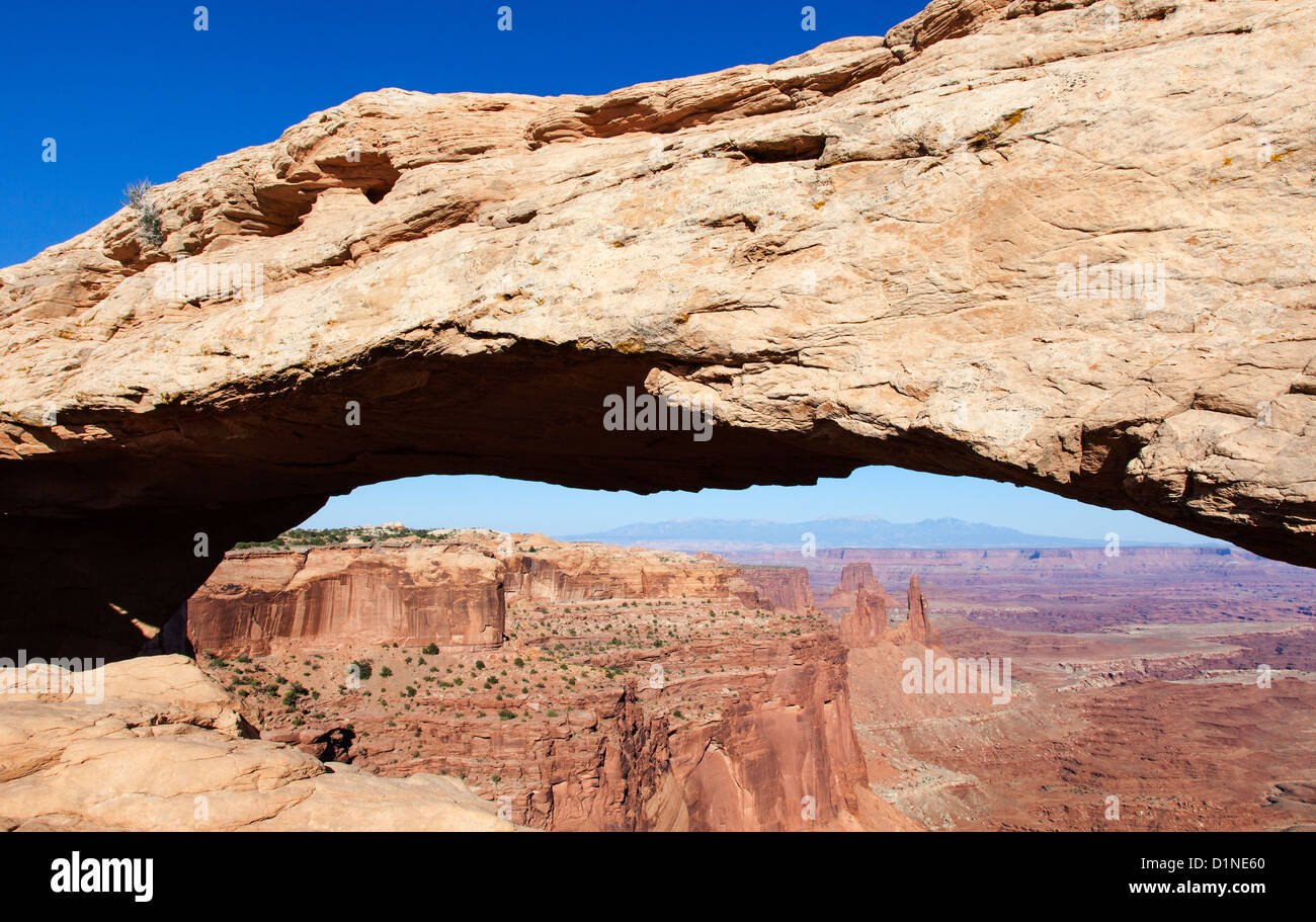Mesa Arch, Canyonlands NP, Utah Foto Stock