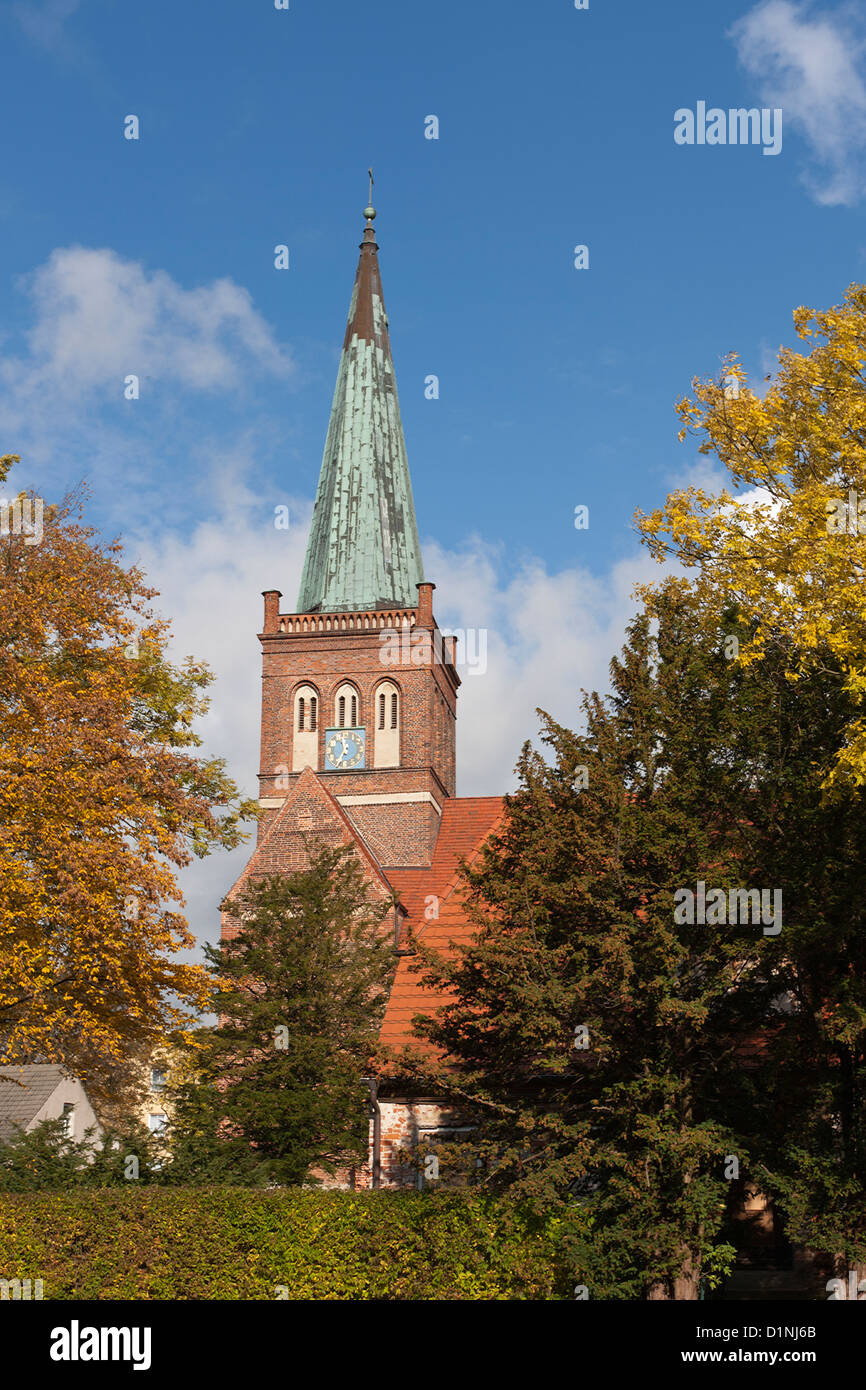 Chiesa di Santa Maria di Bergen, Ruegen, Germania Foto Stock
