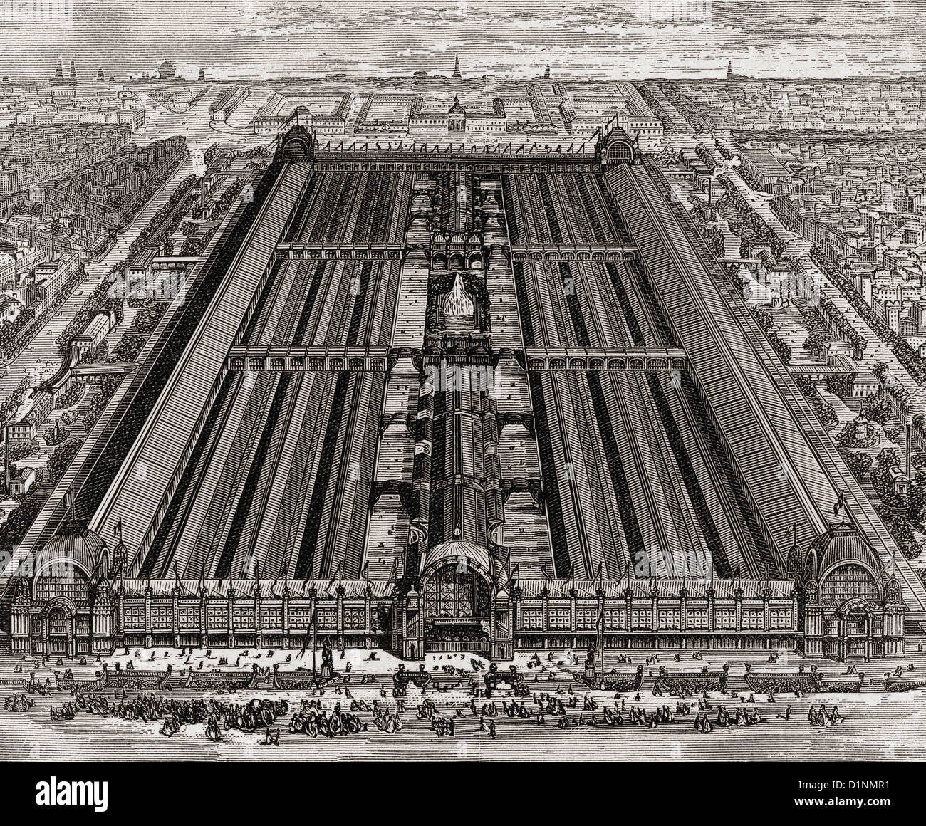 Esposizione di parigi francia universale immagini e fotografie stock ad