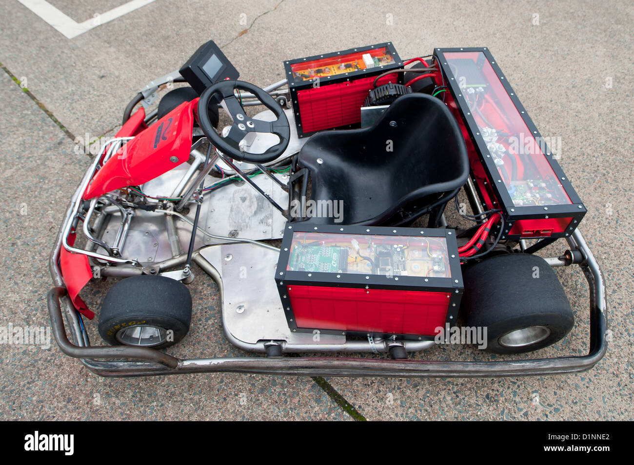 Berlino, Germania, un go-kart con motore elettrico Foto Stock