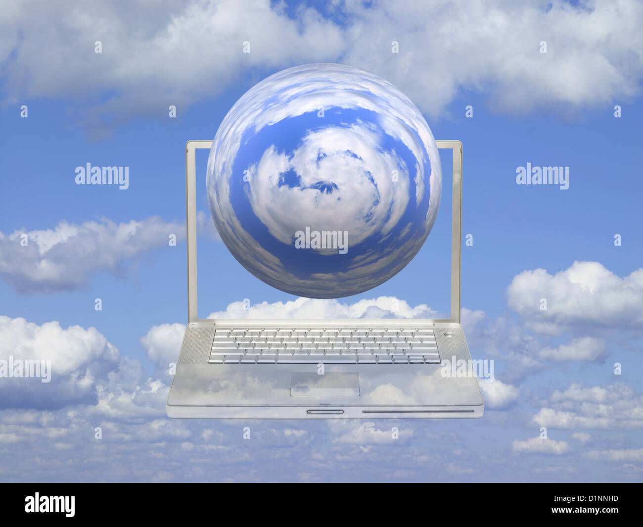 Il Cloud Computing Foto Stock