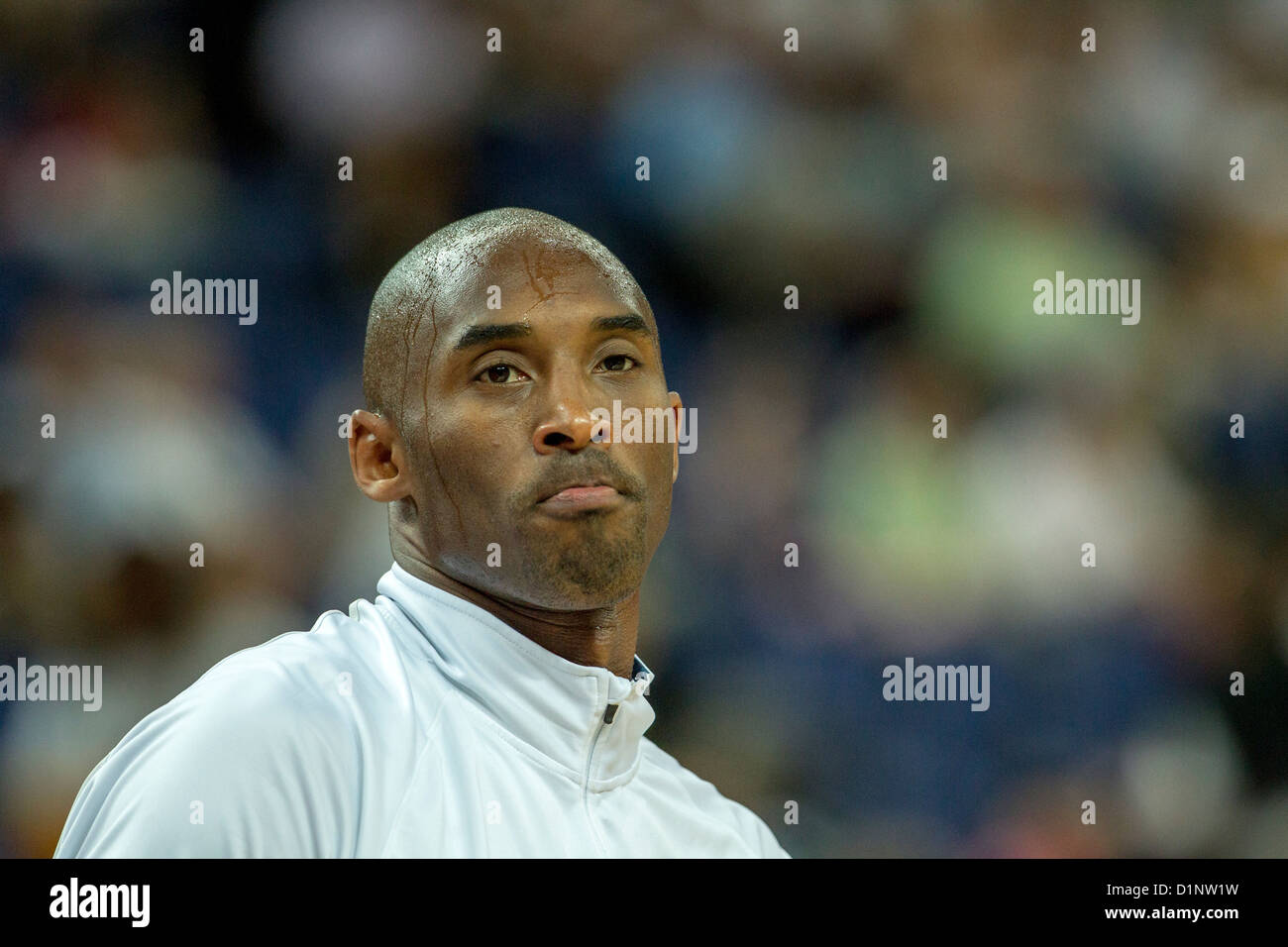 Kobe Bryant (USA) concorrenti in la medaglia d oro di pallacanestro degli uomini di gioco presso le Olimpiadi estive di Londra, 2012 Foto Stock