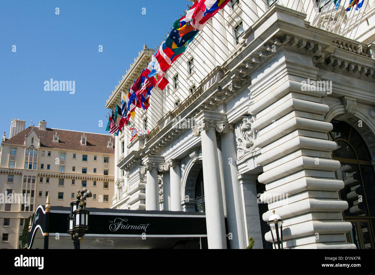 Fairmont Hotel di San Francisco, California Foto Stock