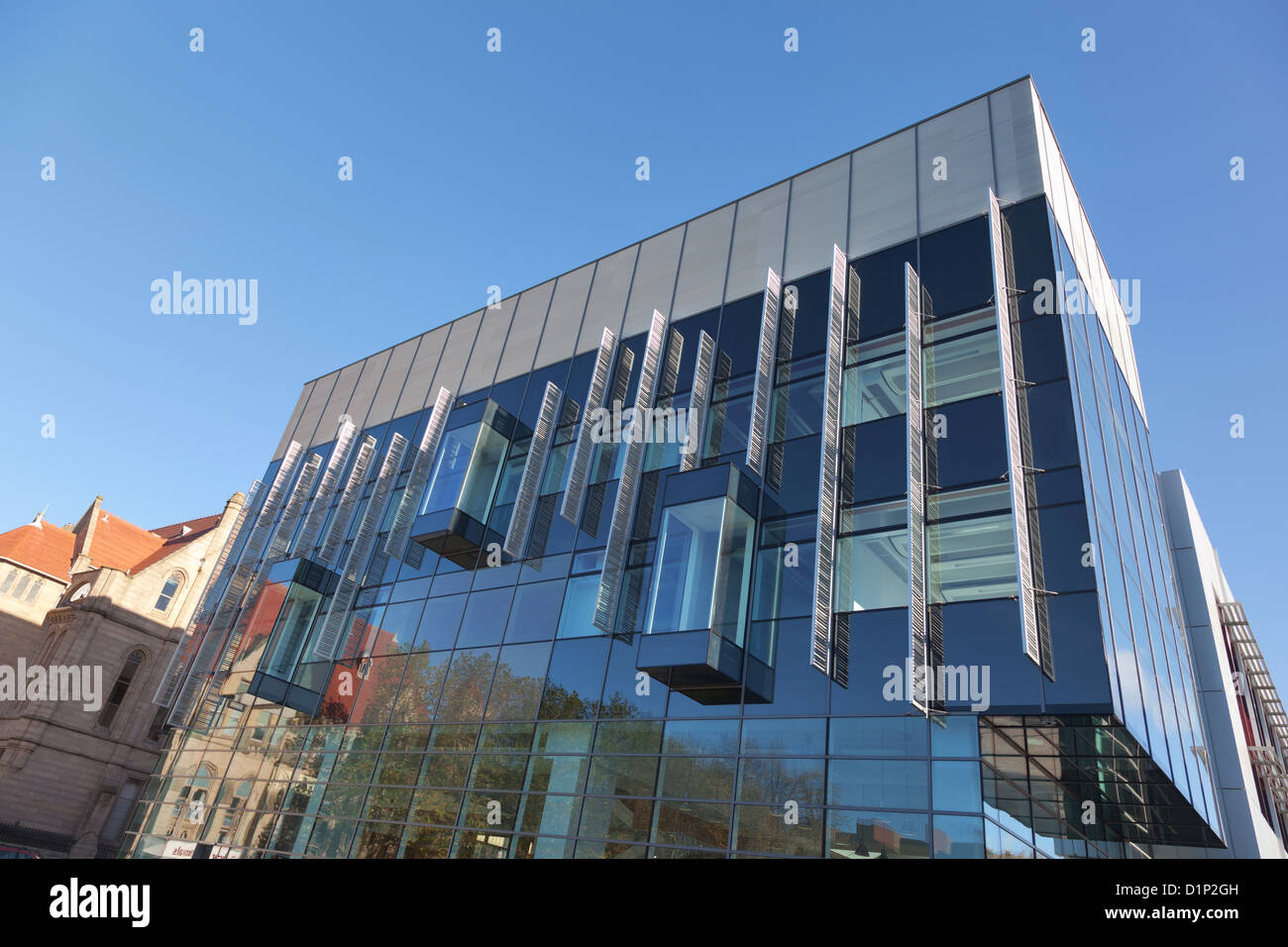 Alan Gilbert Learning Commons, l'Università di Manchester REGNO UNITO Foto Stock