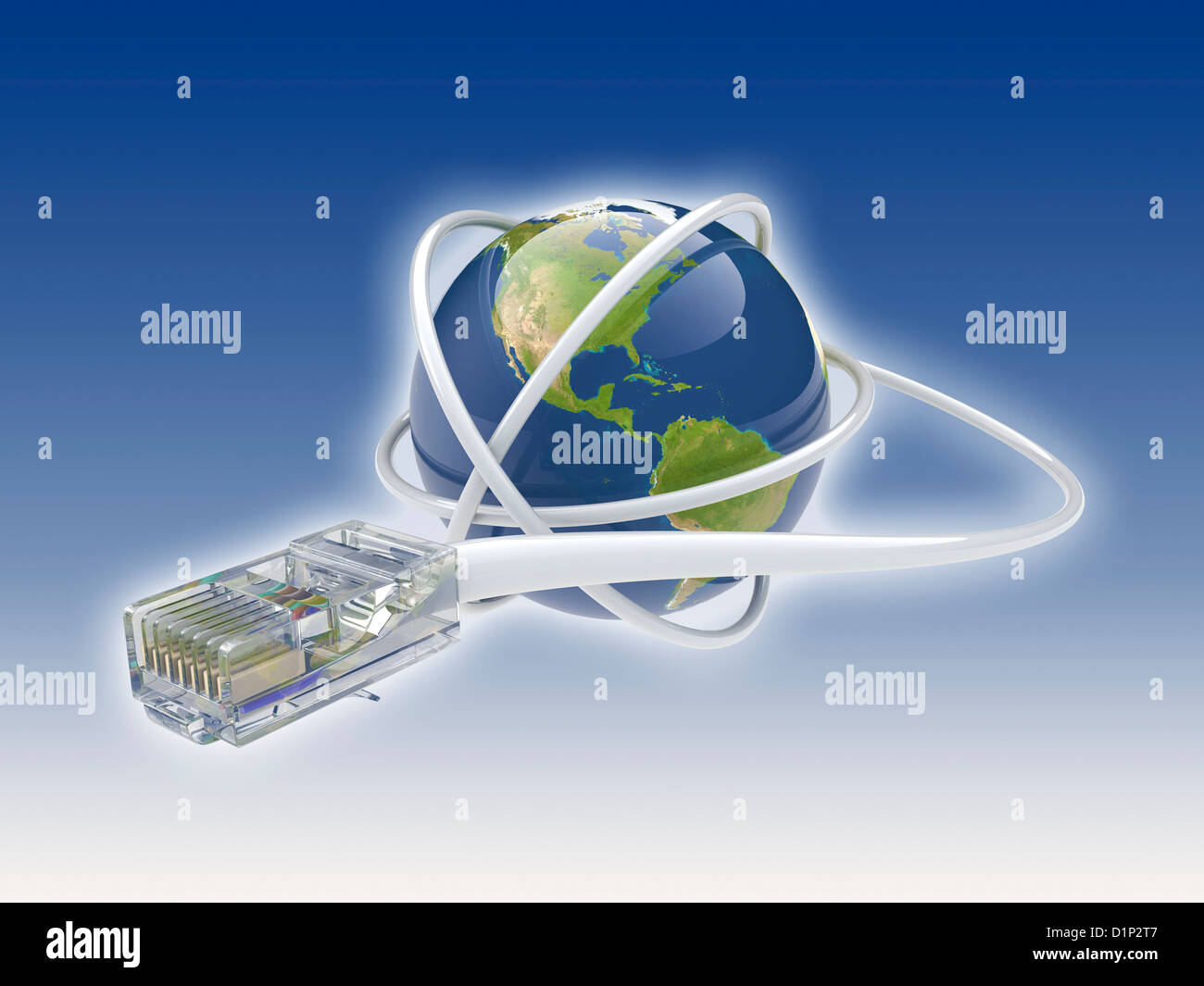 World wide web, immagine concettuale Foto Stock