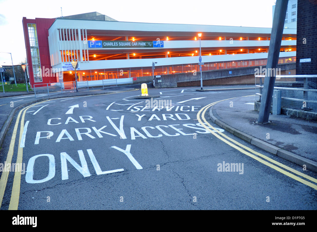Parte del paesaggio urbano del centro città. Foto Stock