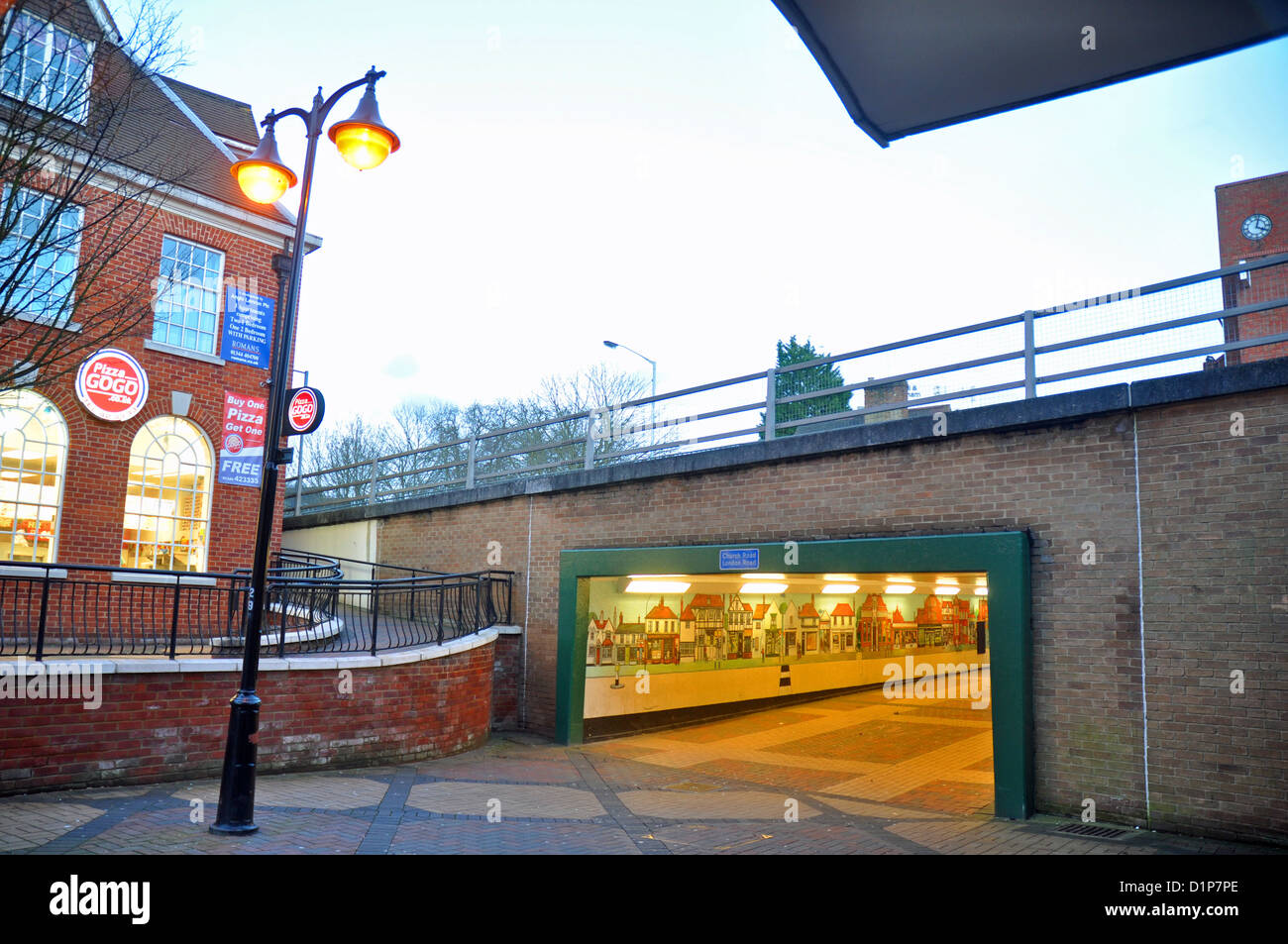 Parte del paesaggio urbano del centro città. Foto Stock