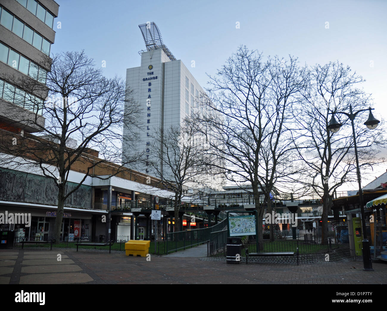 Parte del paesaggio urbano del centro città. Foto Stock