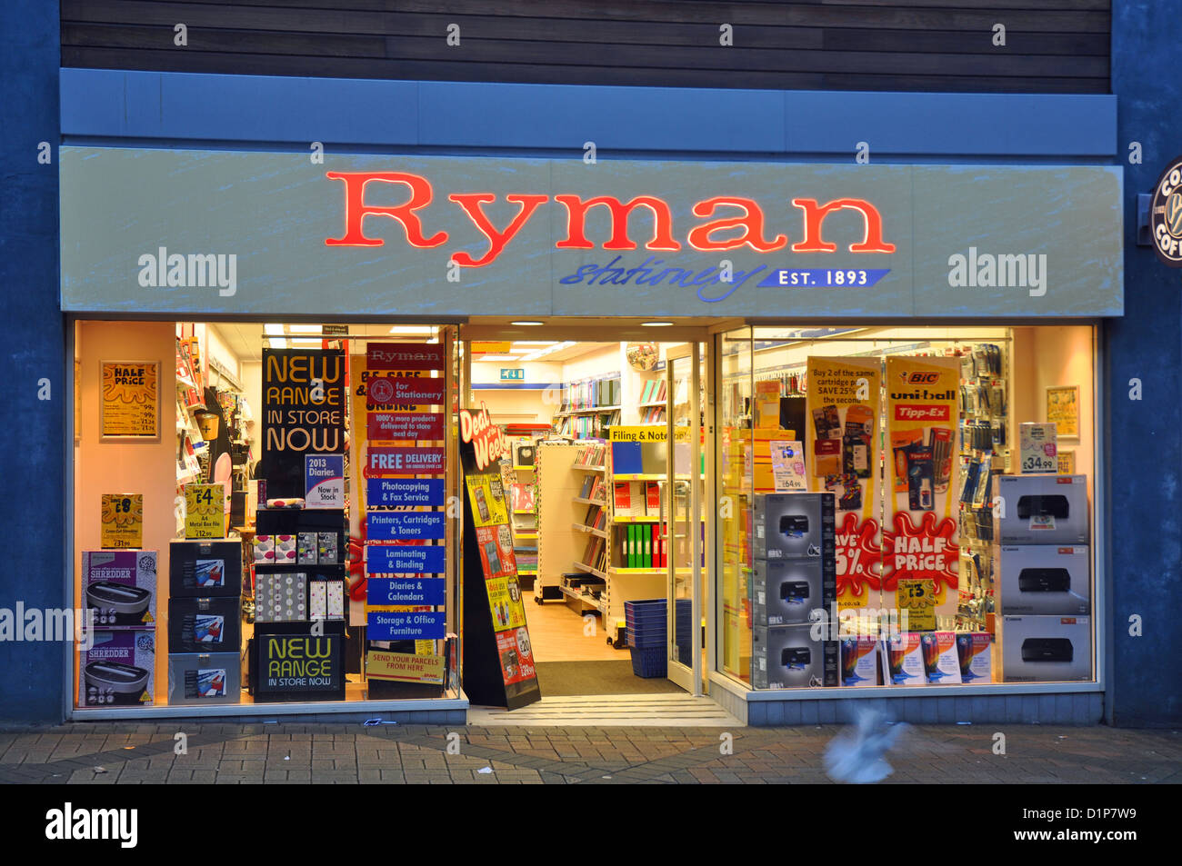 Parte del paesaggio urbano del centro città. Foto Stock