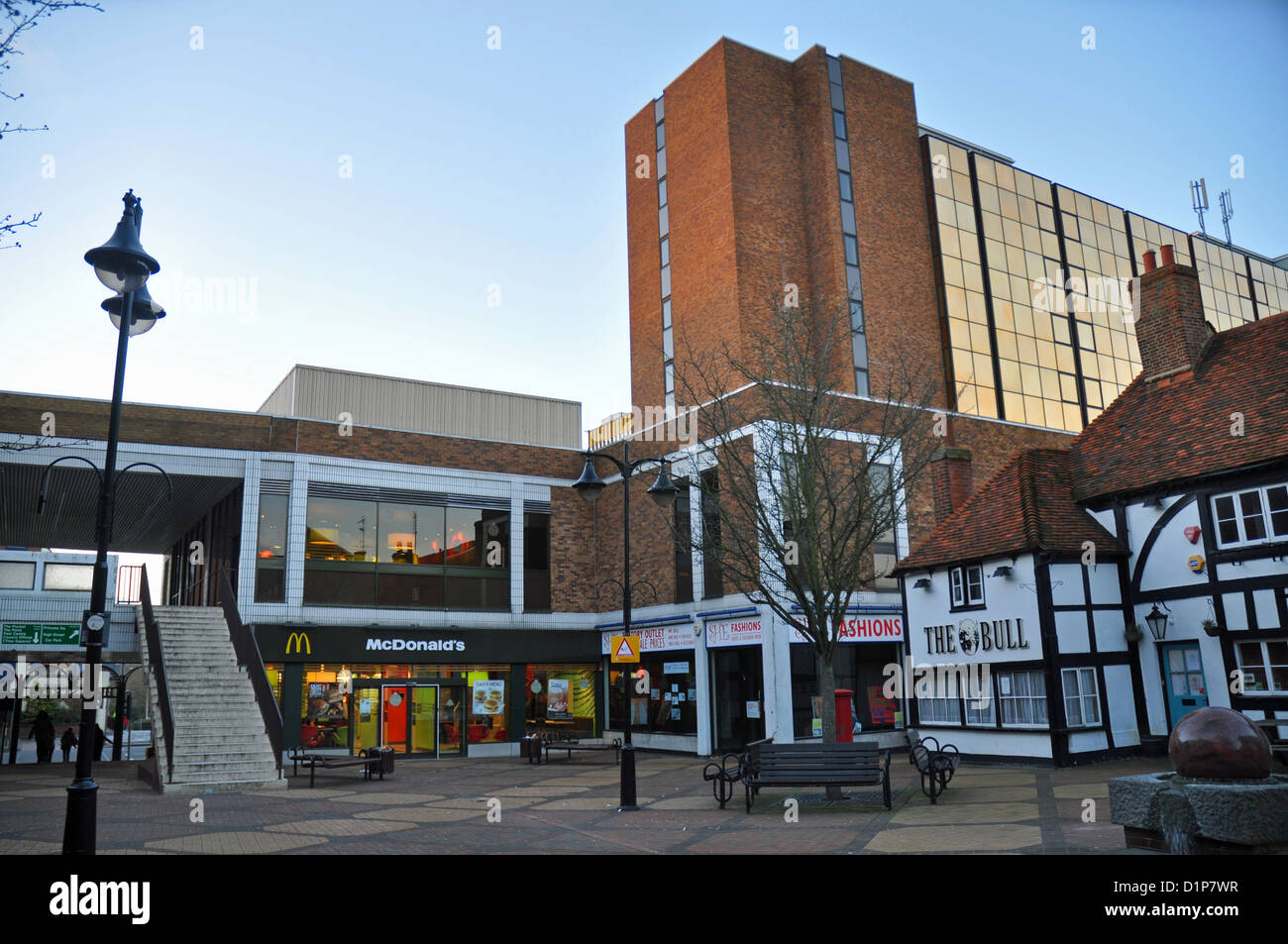 Parte del paesaggio urbano del centro città. Foto Stock