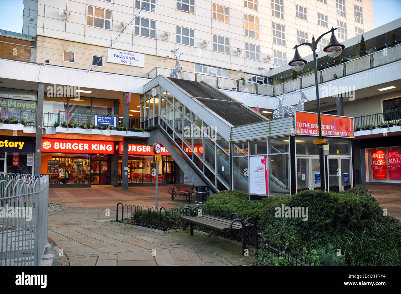 Parte del paesaggio urbano del centro città. Foto Stock