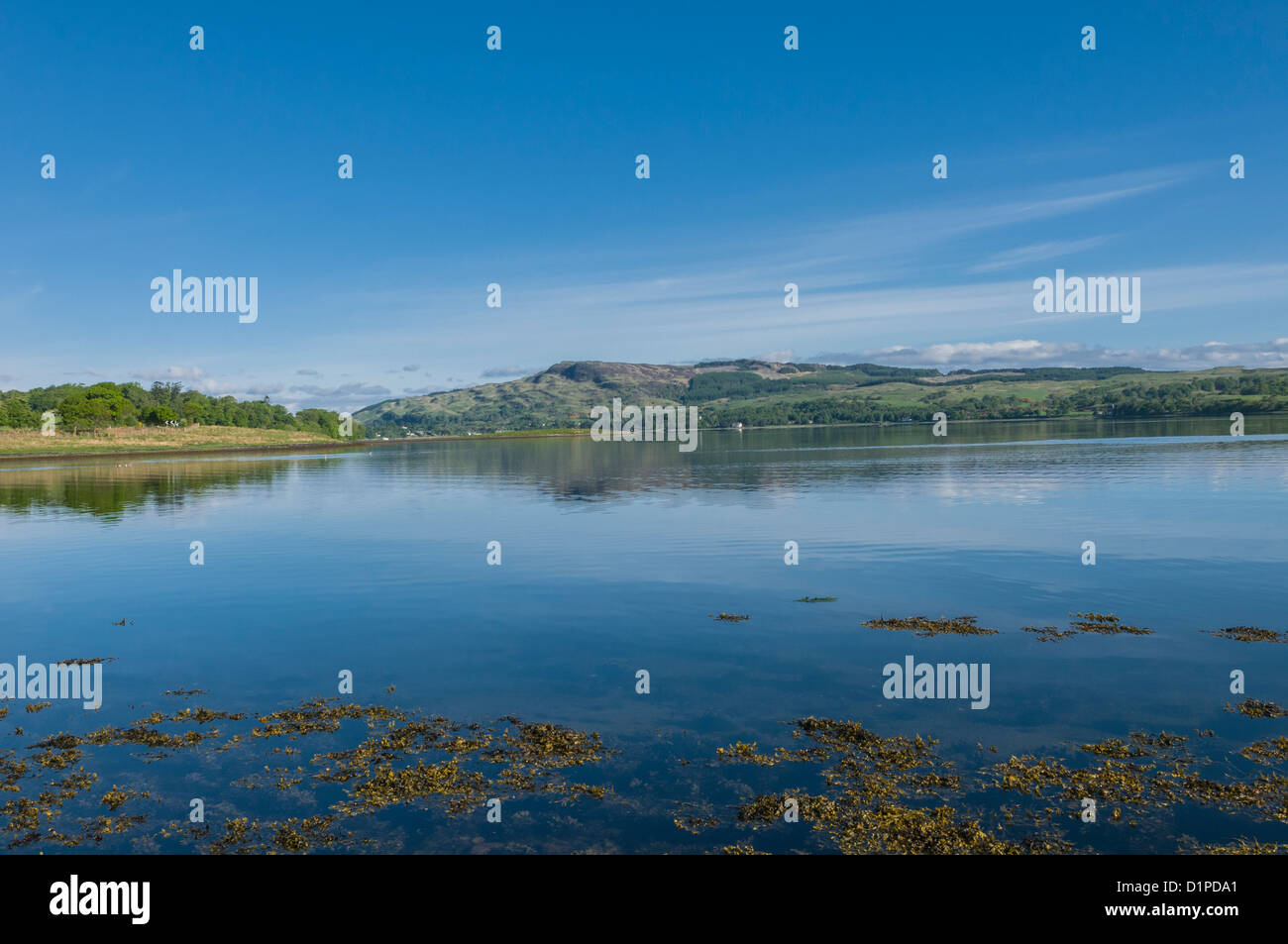 Riflessioni Linne Na Craige Loch Etive Achnacloich nr Connel Argyll & Bute Scozia Scotland Foto Stock