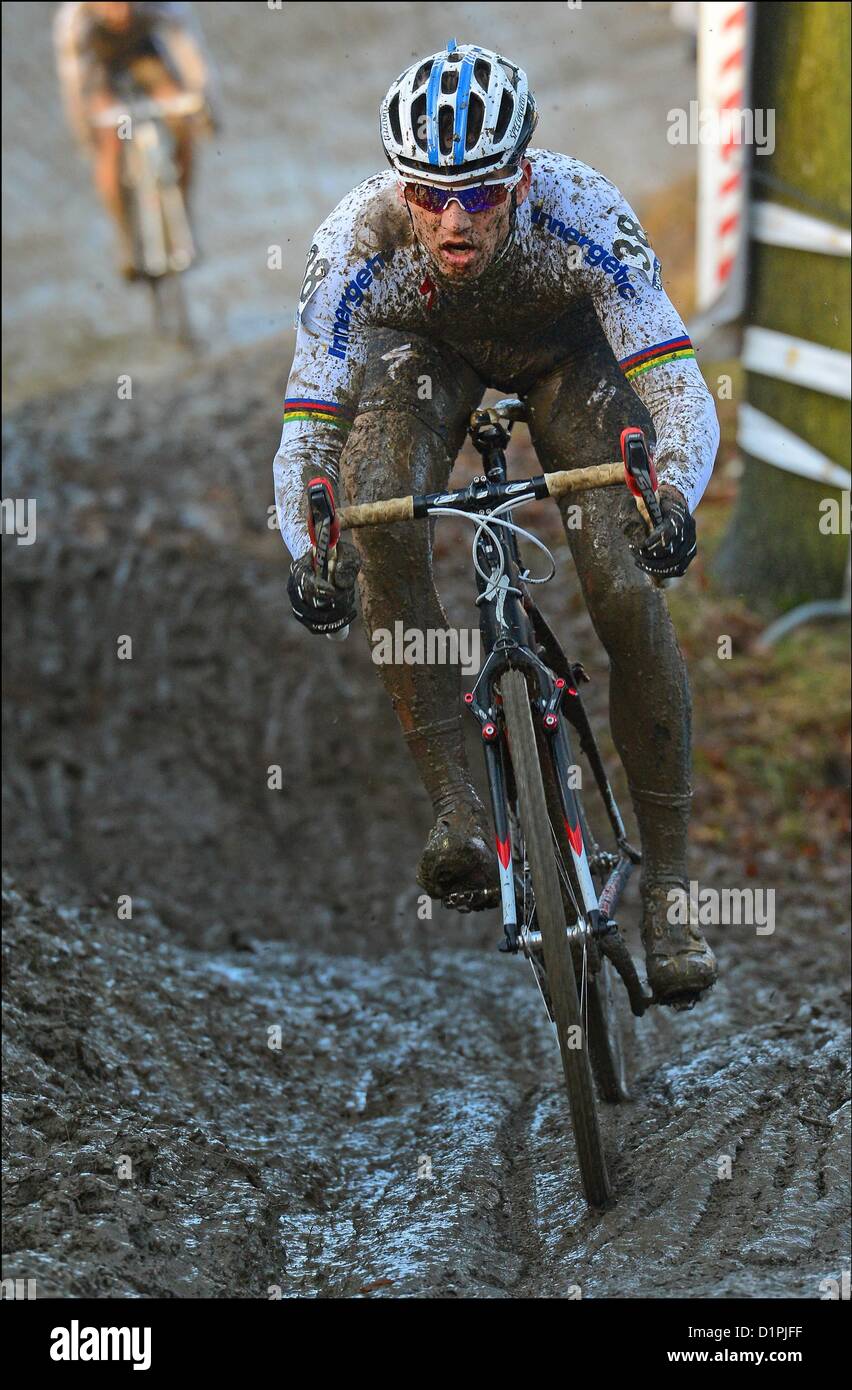 01.01.2013. Baal, Belgio. Zdenek Stybar di Quick Step Ciclocross Cross Trophee Banque Foto Stock