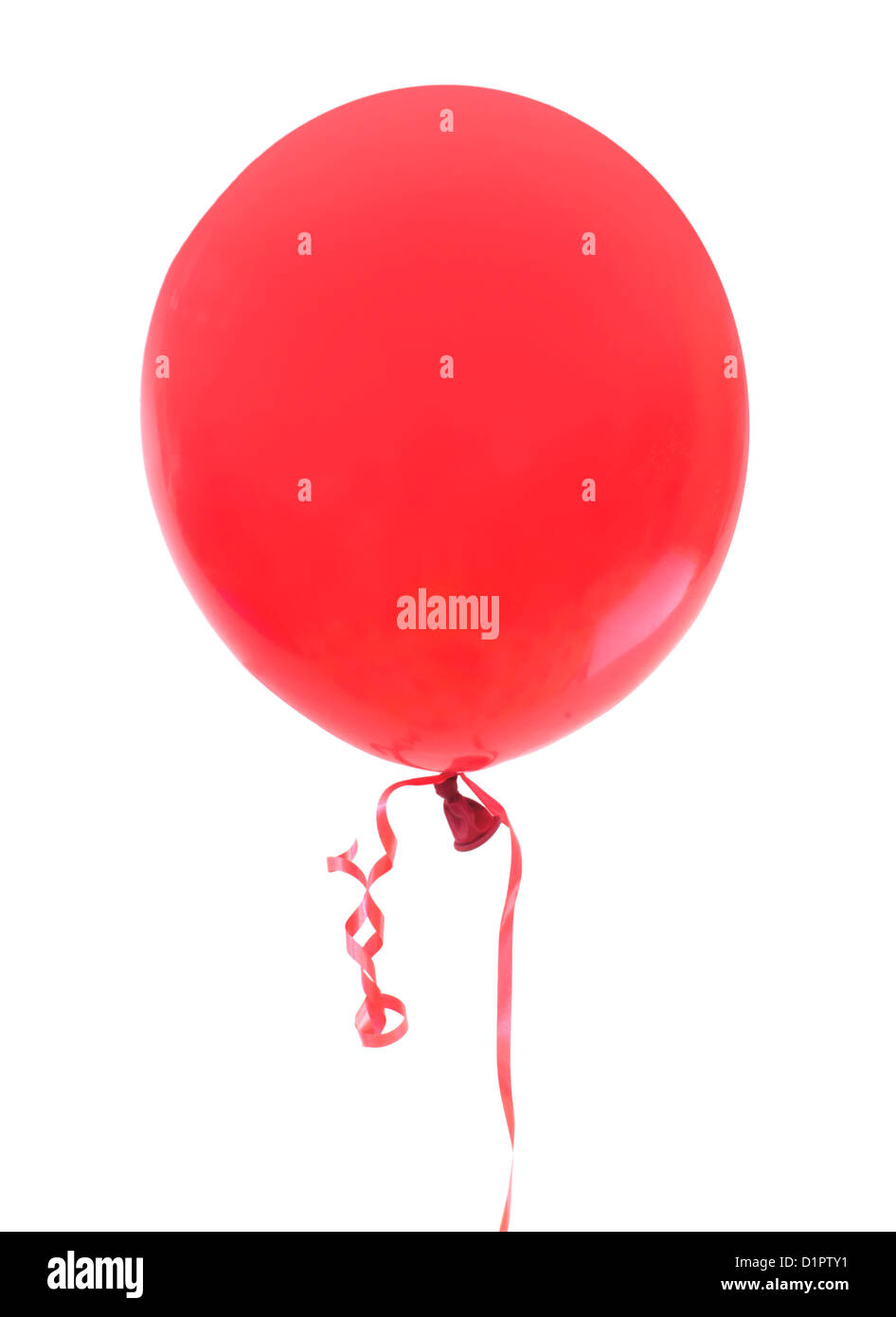 Palloncino rosso Foto Stock