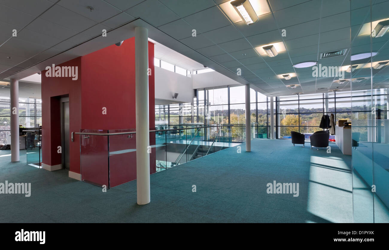 Kerrygold fabbrica di formaggio e uffici a Leek, Staffordshire. Foto Stock