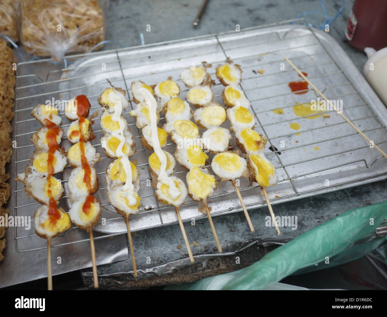 Malaysia street food Foto Stock