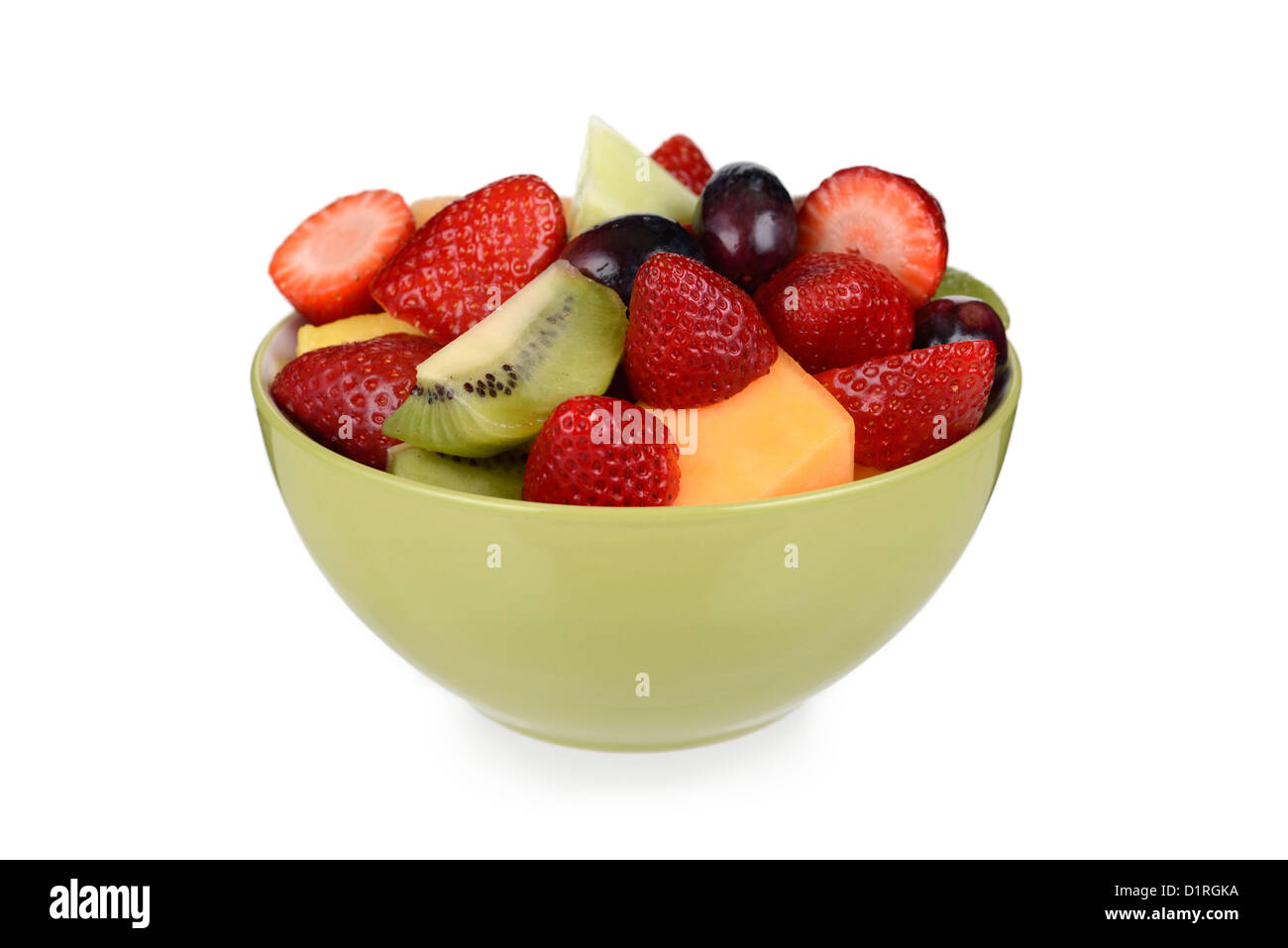 Insalata di frutta coppa Foto Stock