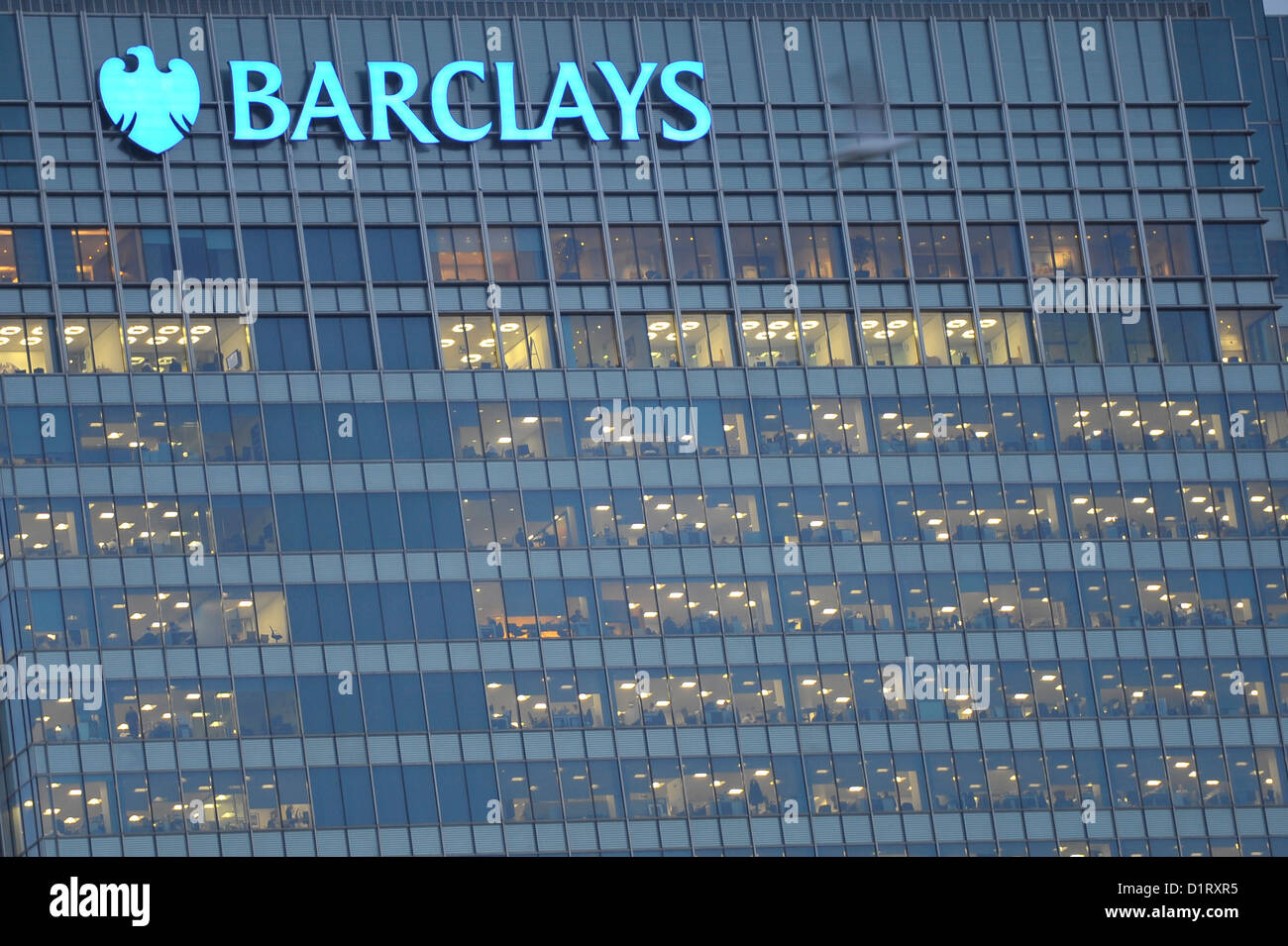 Barclays Bank building nella città di Londra Foto Stock