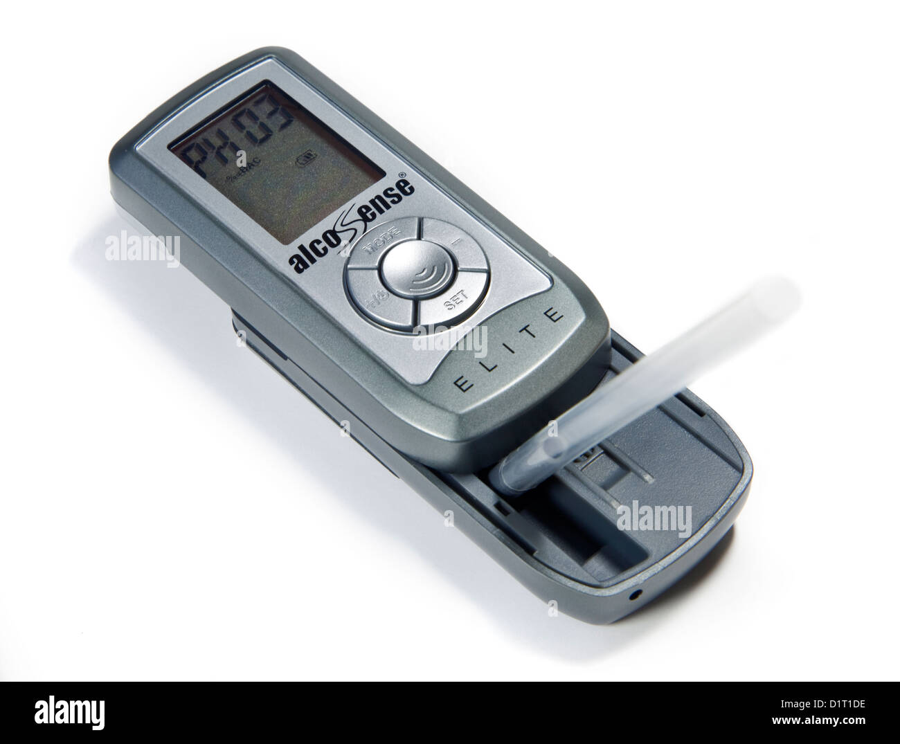 Alco senso Elite Home Etilometro Kit di prova Foto Stock
