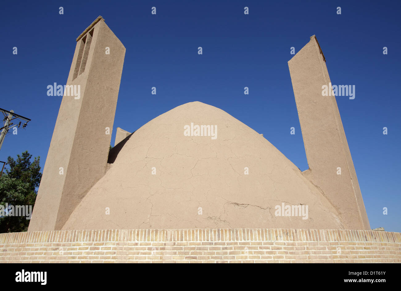 Qanat ice house, Meybod, Iran Foto Stock