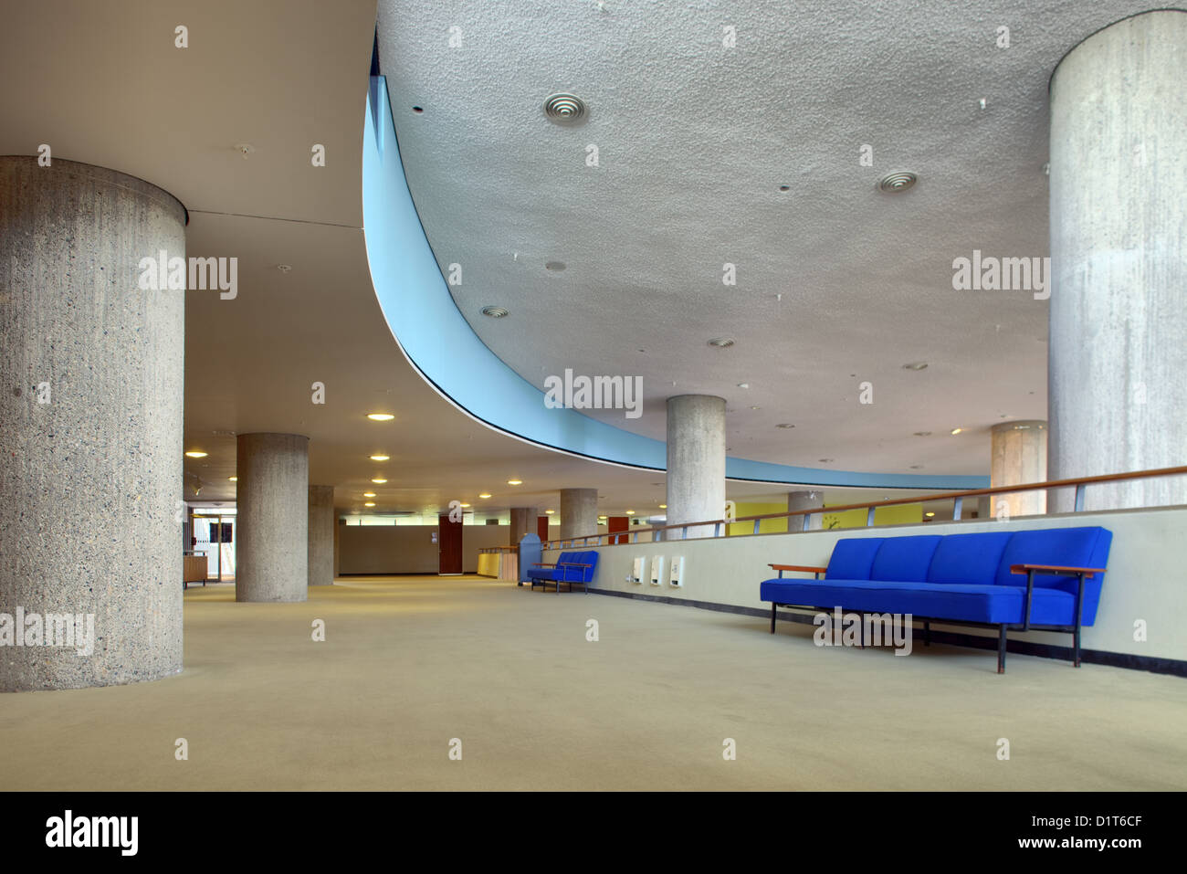 Berlino, Germania, nel foyer della Casa delle Culture del Mondo Foto Stock