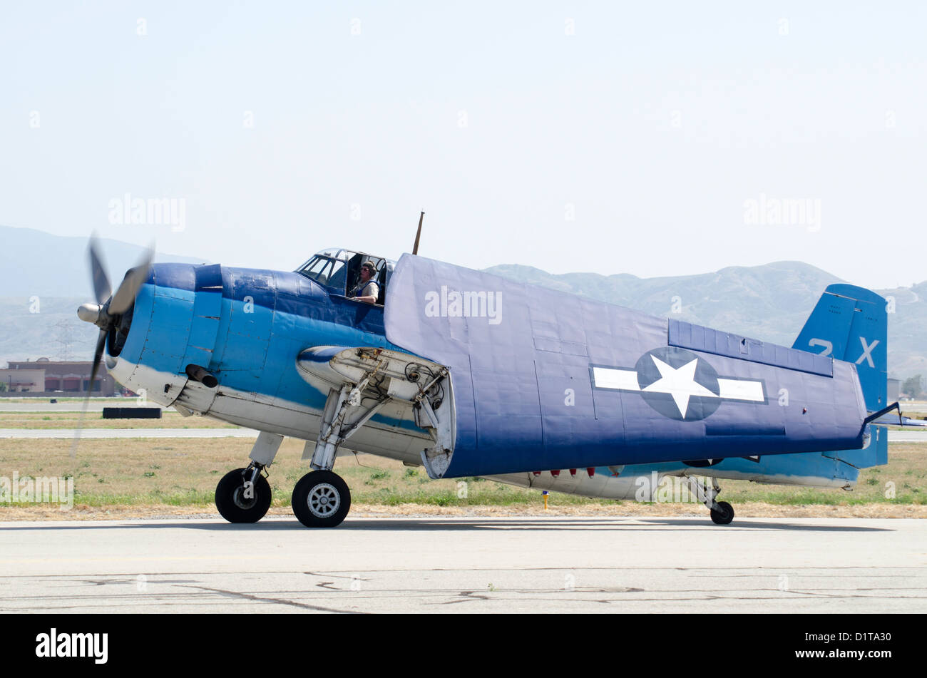Presso il Chino Air Show, Chino, CALIFORNIA, STATI UNITI D'AMERICA Foto Stock