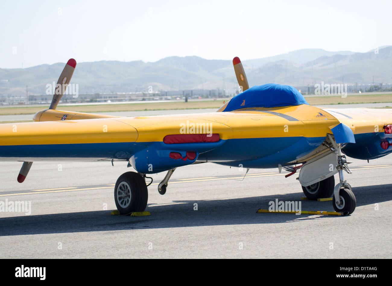 Northrop N9MB Flying Wing, l'ultimo superstite di questo WW II prototipo, in base a piani di fama Museum, Chino, CALIFORNIA, STATI UNITI D'AMERICA Foto Stock