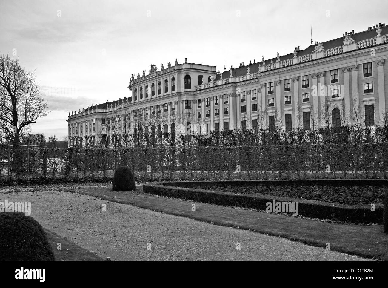 - Il Palazzo di Schönbrunn - Vienna (Austria). Foto Stock