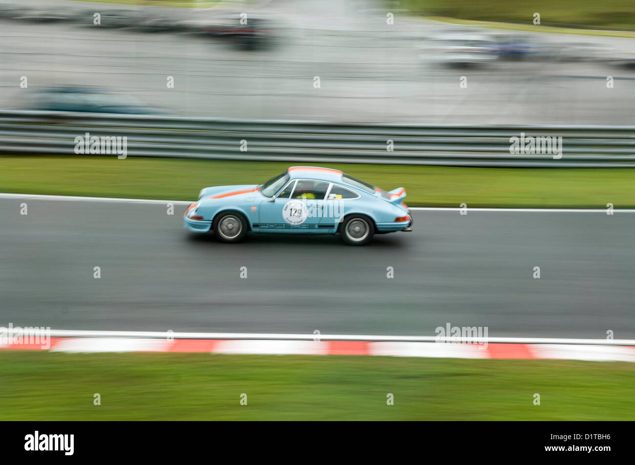 Porsche 911 racing car a 'i suoni di velocità 2010' Salzburgring, in Austria Foto Stock