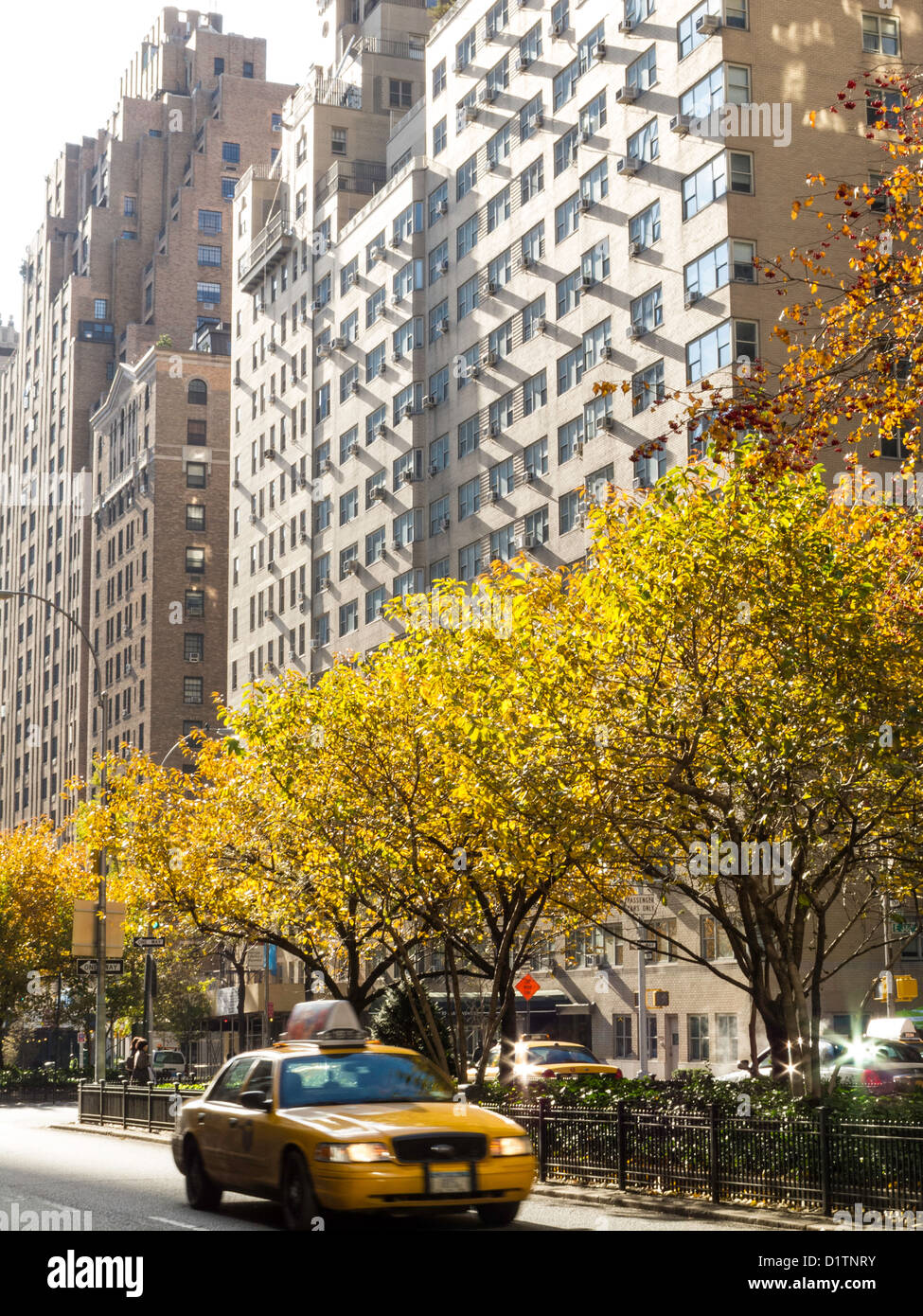 Park Avenue nel quartiere di Murray Hill, NYC Foto Stock