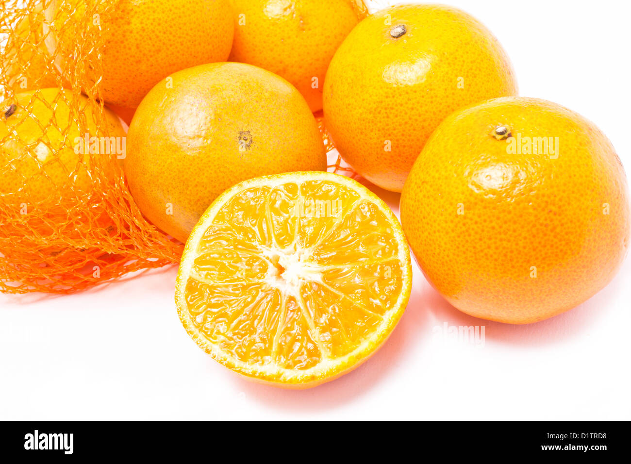 Gruppo di arance. Foto Stock