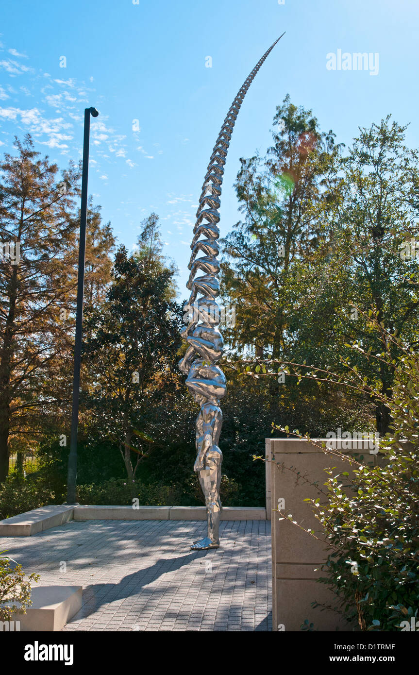Karma, autore Do-Ho Suh, Coreano, giardino di sculture, New Orleans, Louisiana, Stati Uniti d'America, America del Nord Foto Stock