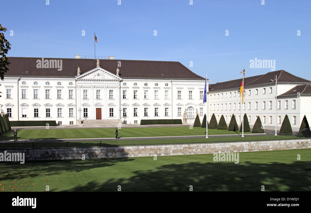 Berlino, Germania, Schloss Bellevue Foto Stock