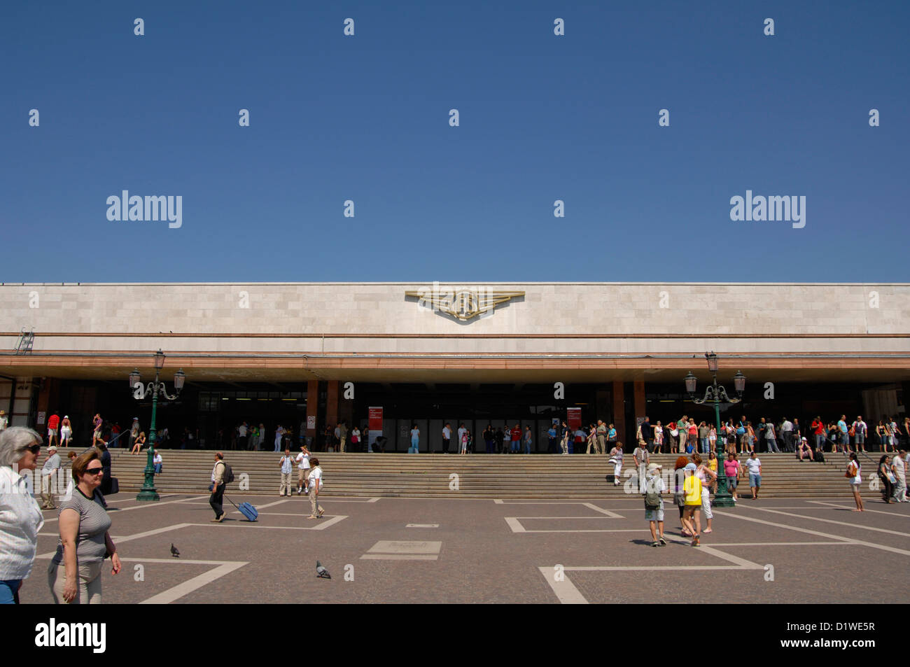 Venezia Santa Lucia stazione ferroviaria, Venezia, Italia. Foto Stock