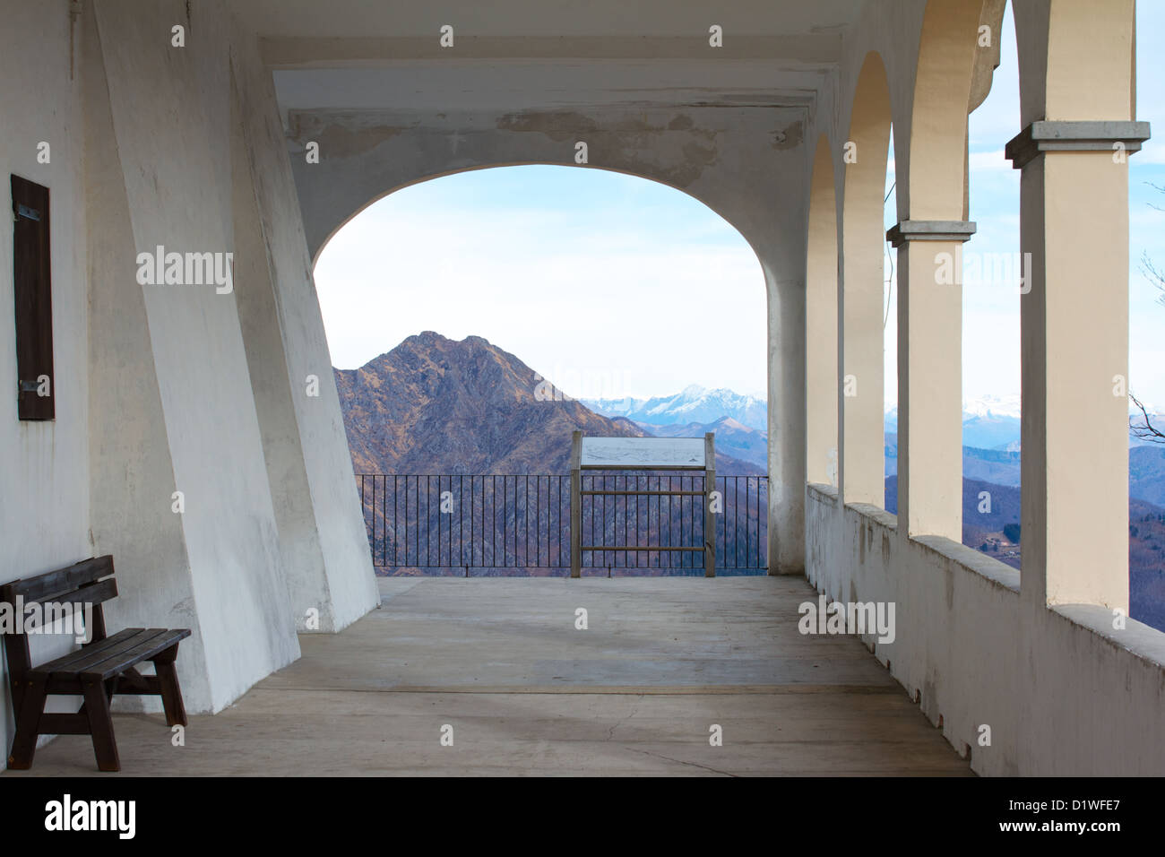 San Bernardo santuario - Piemonte Foto Stock