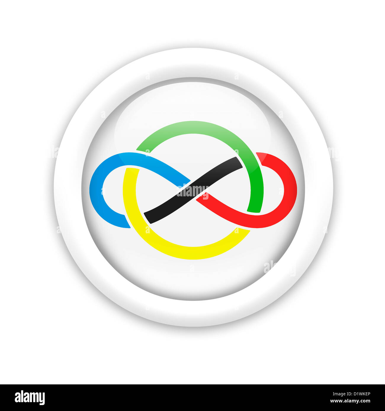 International Olimpiadi di matematica logo Foto Stock