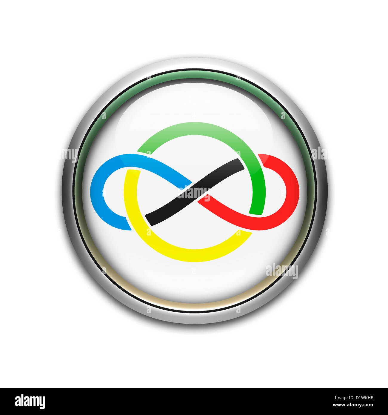 International Olimpiadi di matematica logo Foto Stock