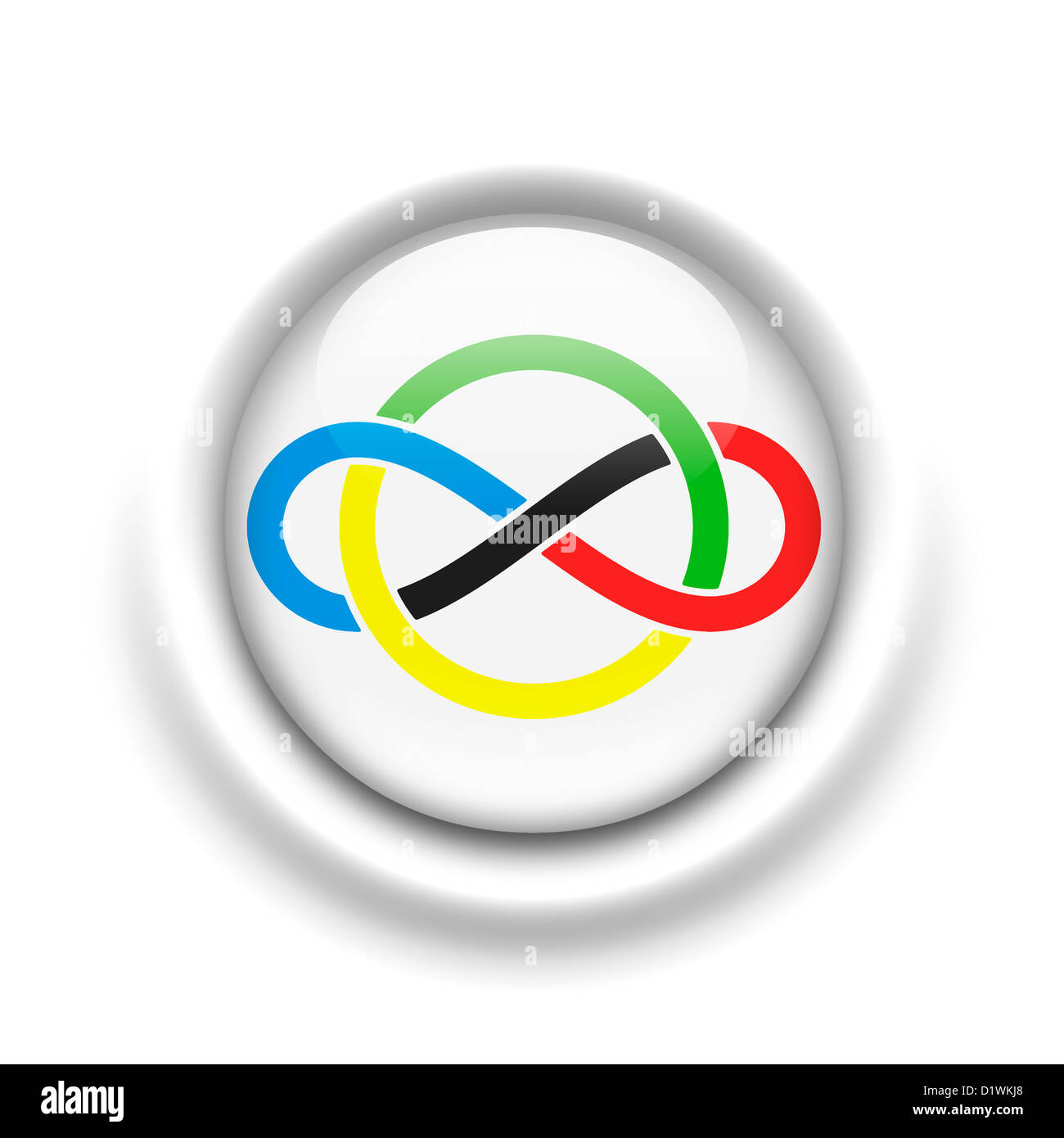 International Olimpiadi di matematica logo Foto Stock