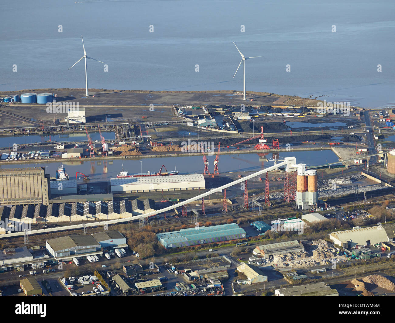 Avonmouth Docks, Bristol, Inghilterra sudoccidentale, REGNO UNITO Foto Stock