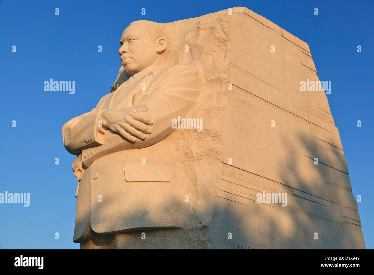 Martin Luther King Jr. Memorial, Washington DC, Stati Uniti d'America Foto Stock