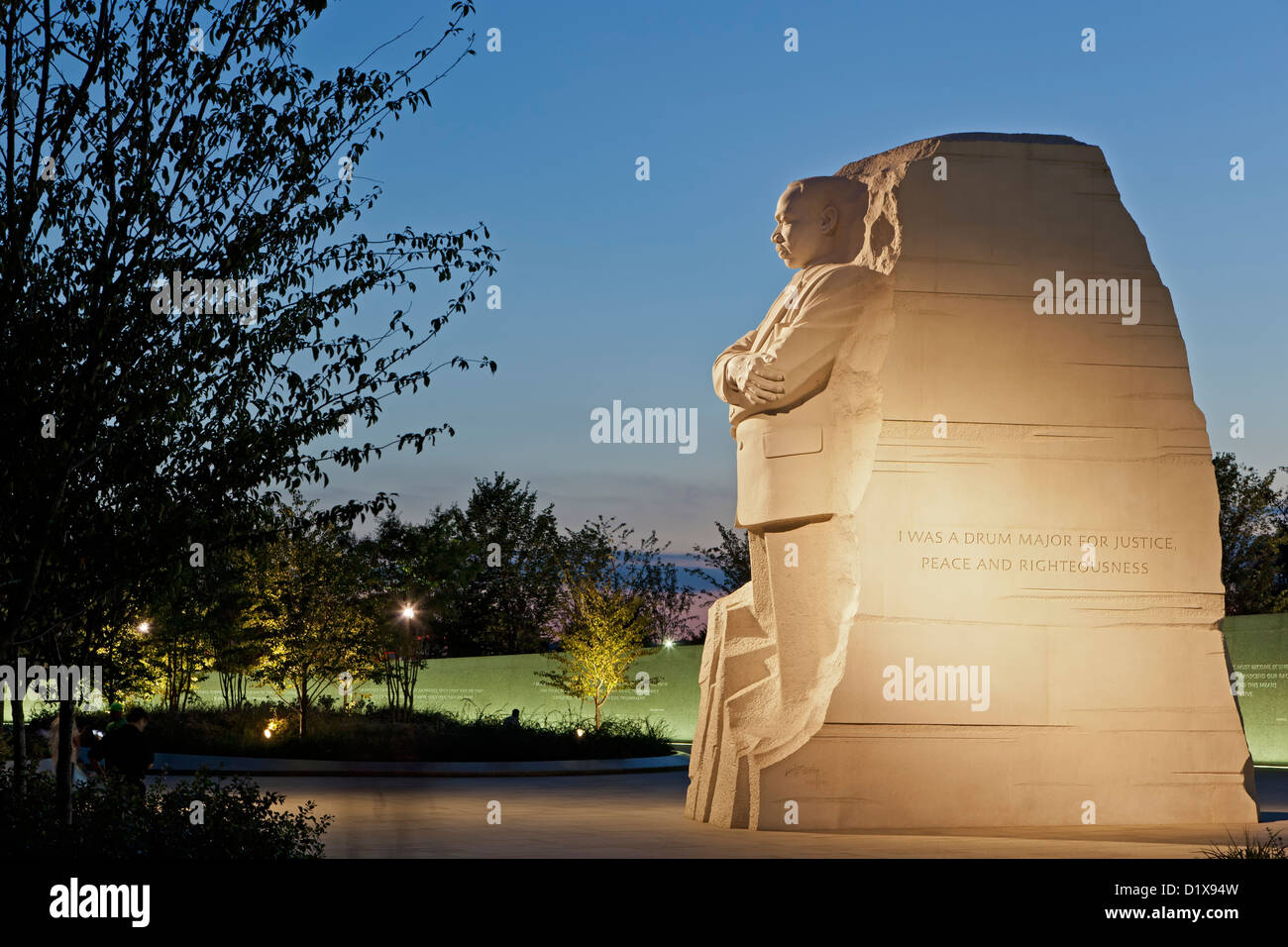 Martin Luther King Jr. Memorial, Washington DC, Stati Uniti d'America Foto Stock
