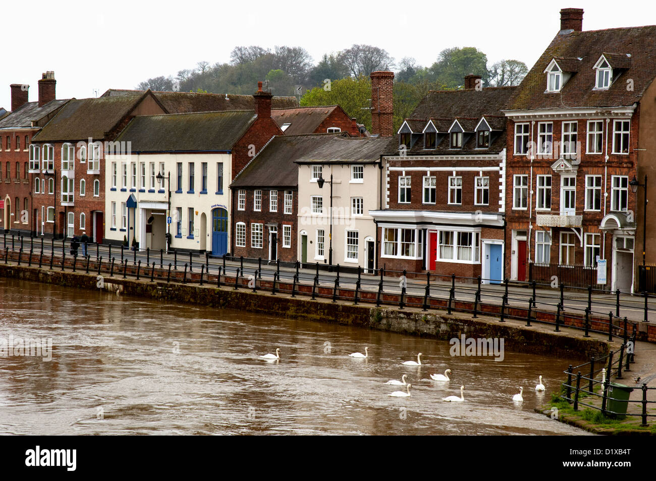 Bewdley sul fiume Severn, Worcestershire Foto Stock