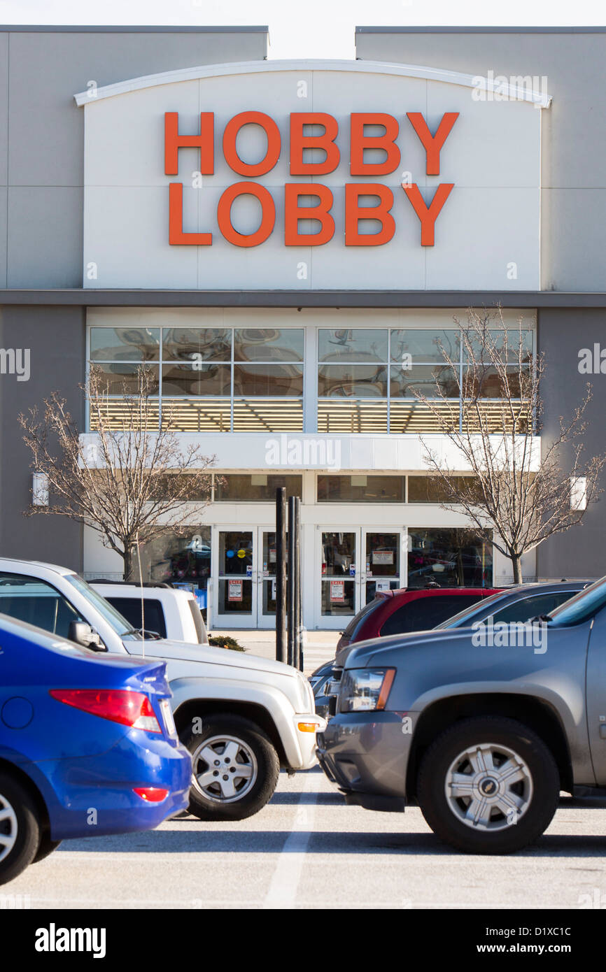 Un Hobby Lobby Store. Foto Stock Un Hobby Lobby Store. Foto Stock