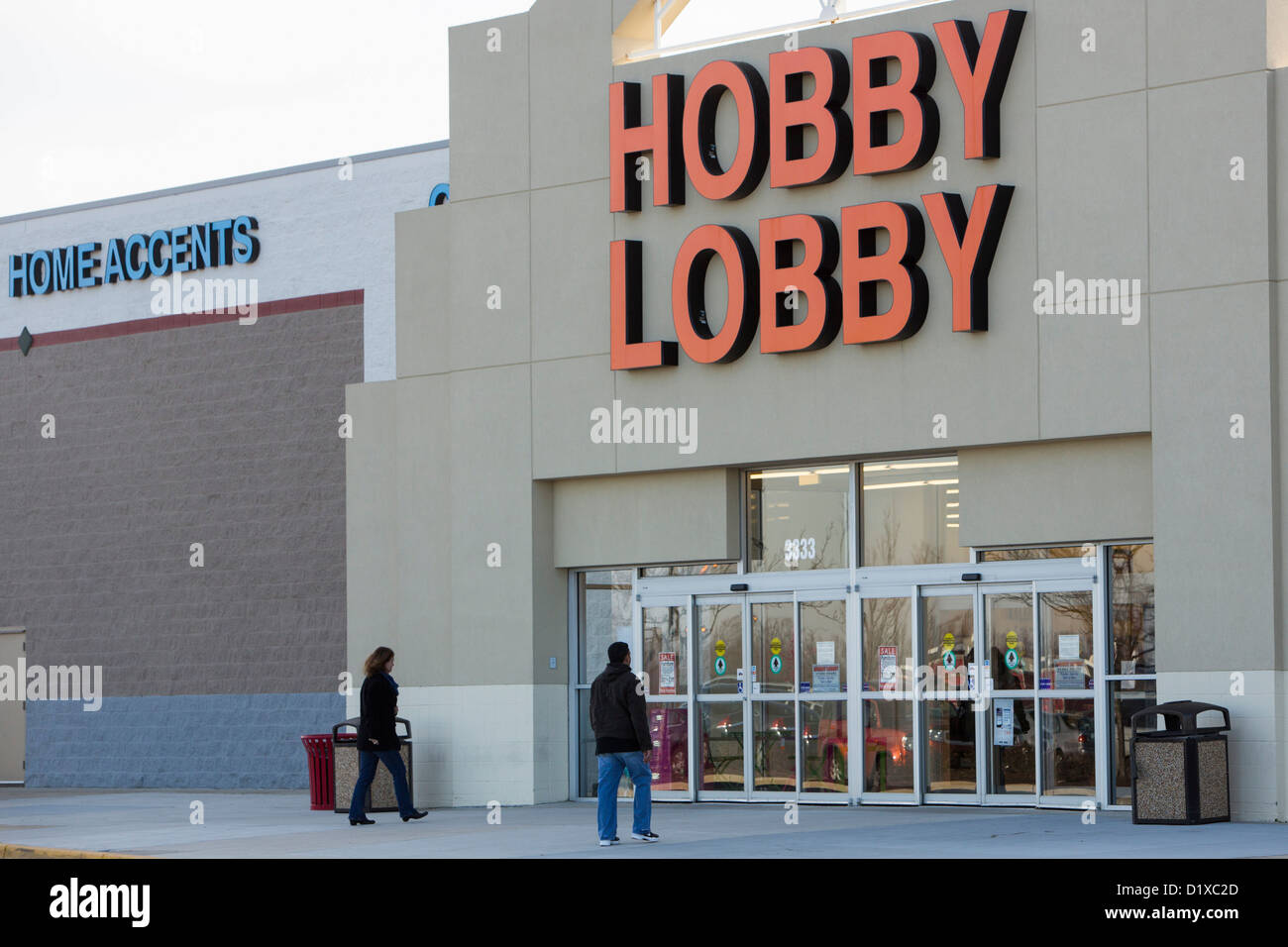 Un Hobby Lobby Store. Foto Stock