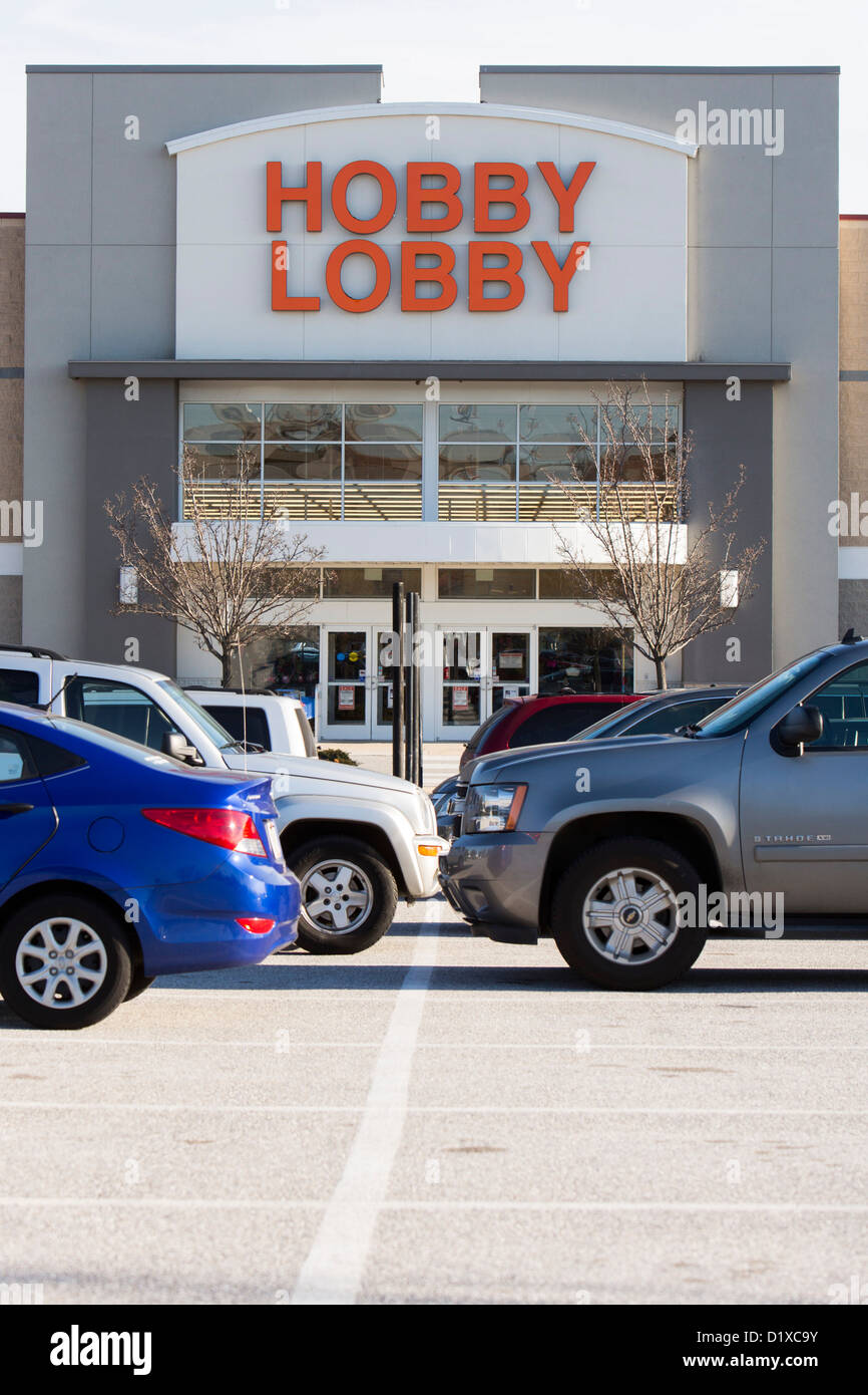 Un Hobby Lobby Store. Foto Stock Un Hobby Lobby Store. Foto Stock