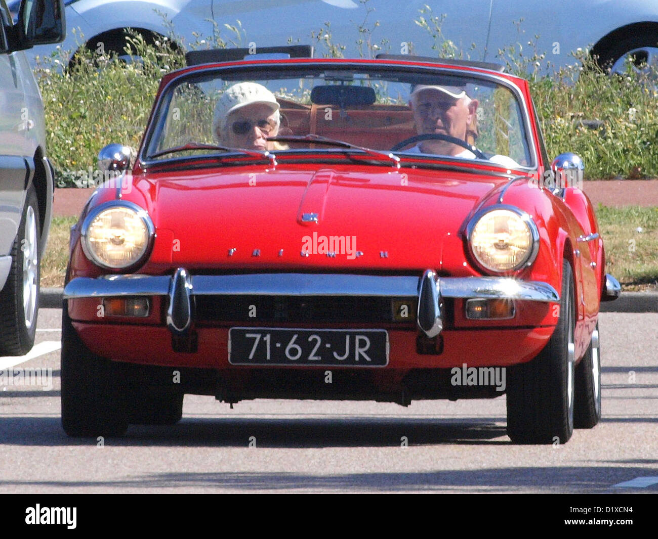 Classic Car Meeting Haarlem Triumph Spitfire Mk III Foto Stock