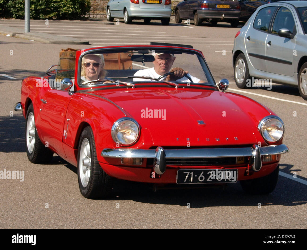 Classic Car Meeting Haarlem Triumph Spitfire Mk III Foto Stock