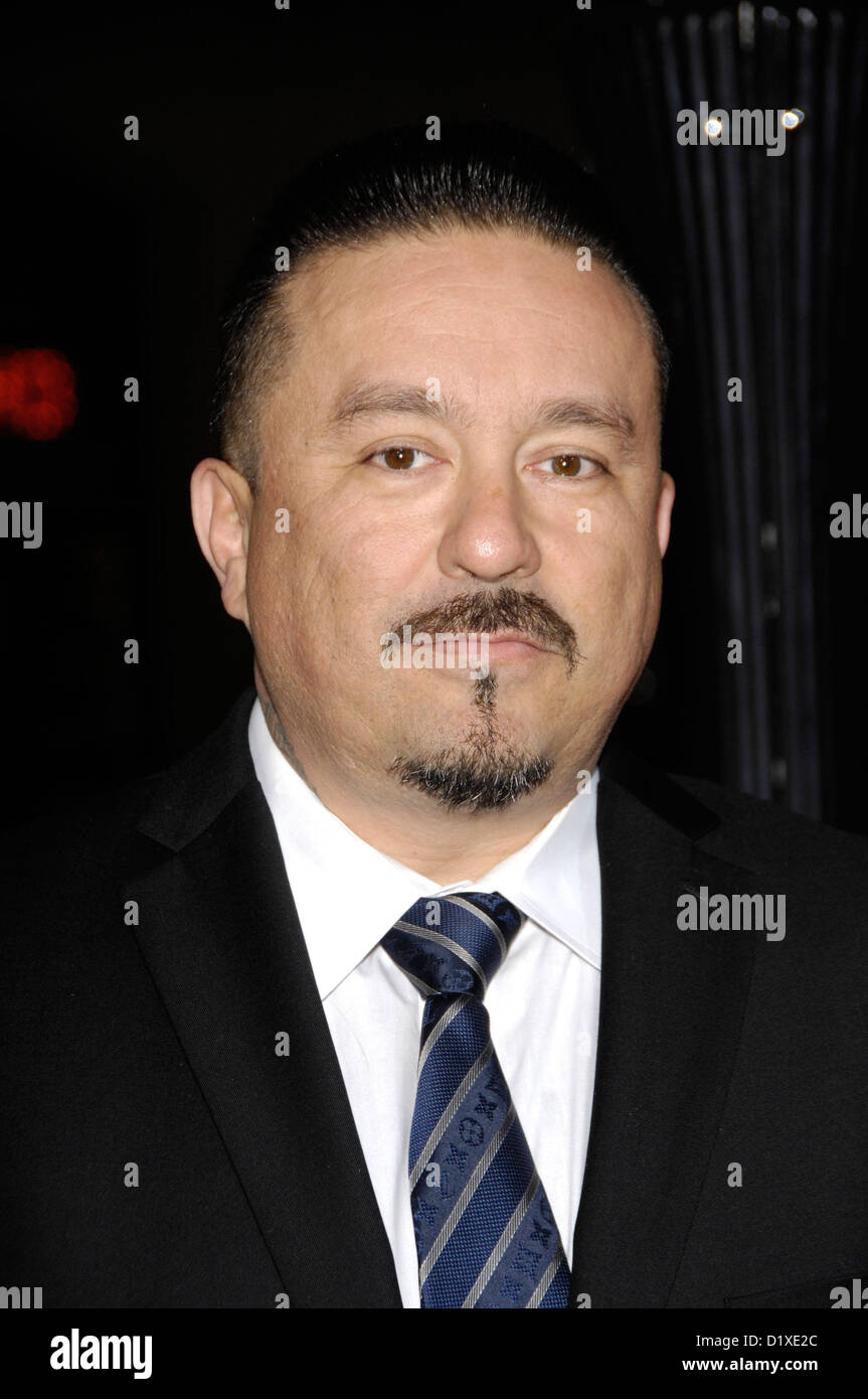 7 gennaio 2013 - Hollywood, California, Stati Uniti - Mark Machado Mister Cartoon durante la premiere del nuovo film della Warner Bros Foto GANGSTER SQUAD, tenutosi a Grauman's Chinese Theater, il 7 gennaio 2013 a Los Angeles.(Immagine di credito: © Michael Germana Globo/foto/ZUMAPRESS.com) Foto Stock