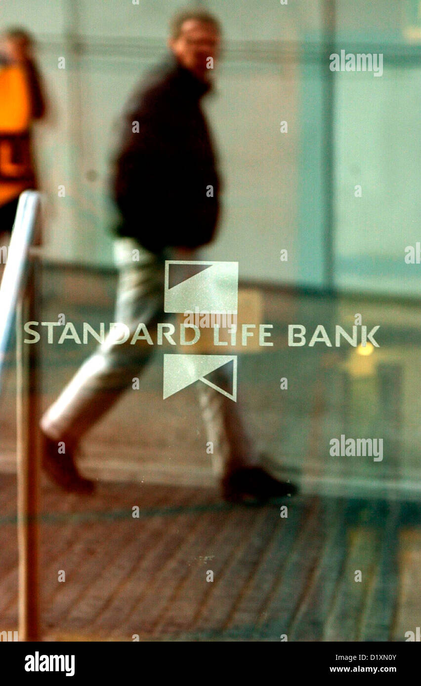 La durata Standard Bank di Edimburgo alla Conferenza Sq. Foto Stock